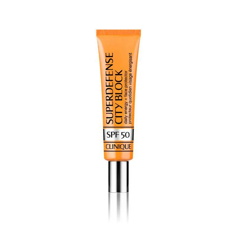 Superdefense City Block Broad Spectrum SPF 50 Daily Energy + Face Protector - Clinique
