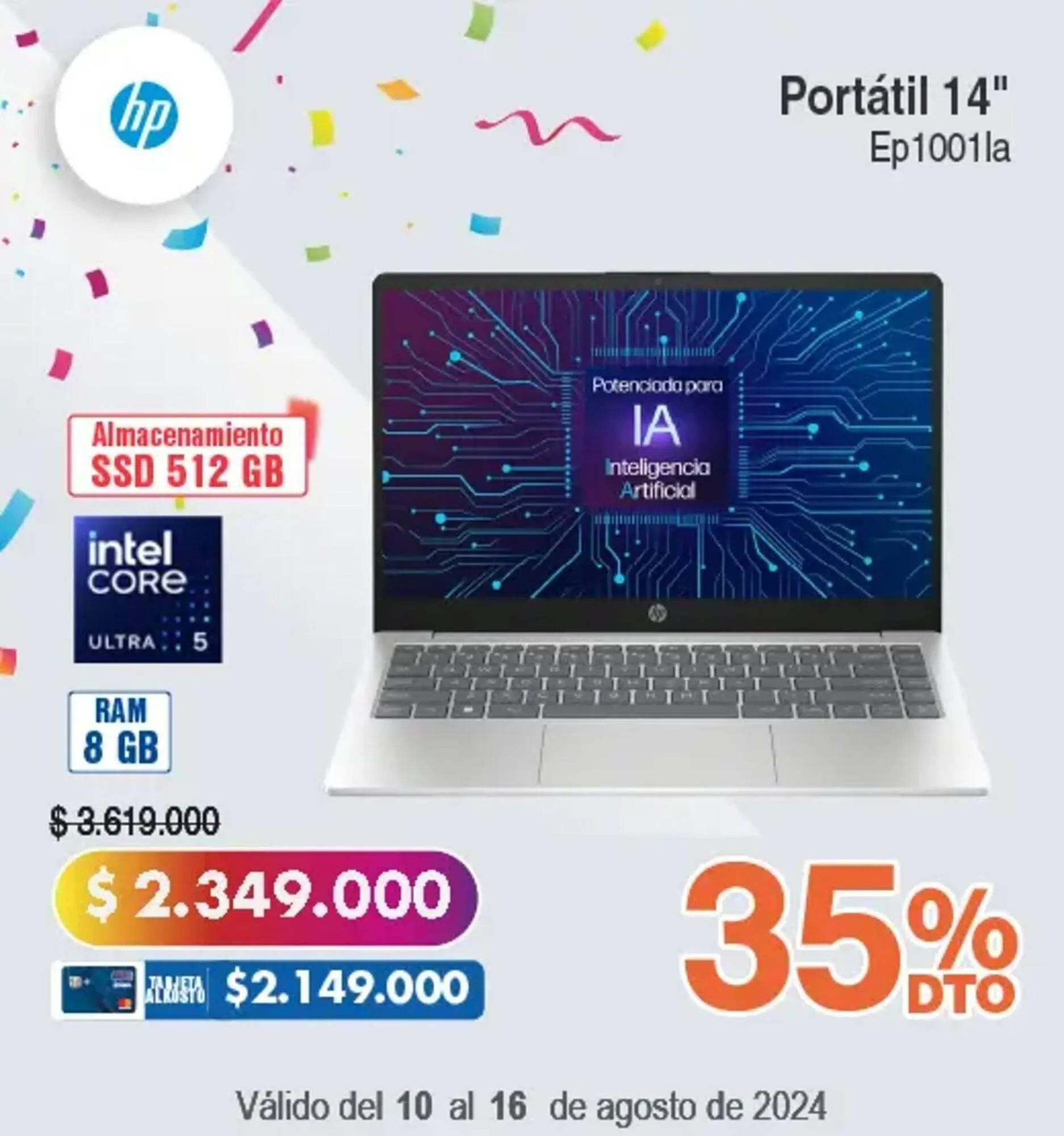 Catalogo de Catálogo Alkosto 12 de agosto al 26 de agosto 2024 - Pag 2