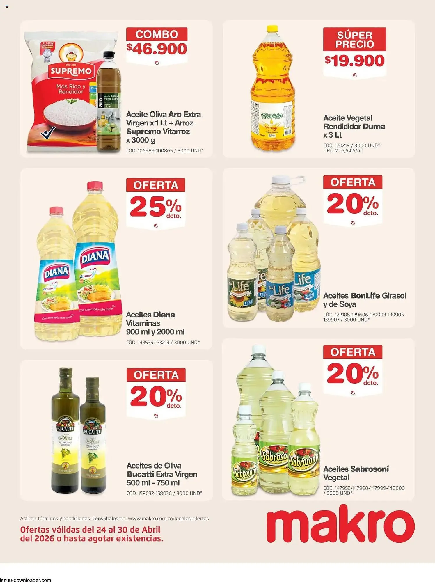 Catalogo de Catálogo Makro 24 de abril al 30 de abril 2026 - Pag 13