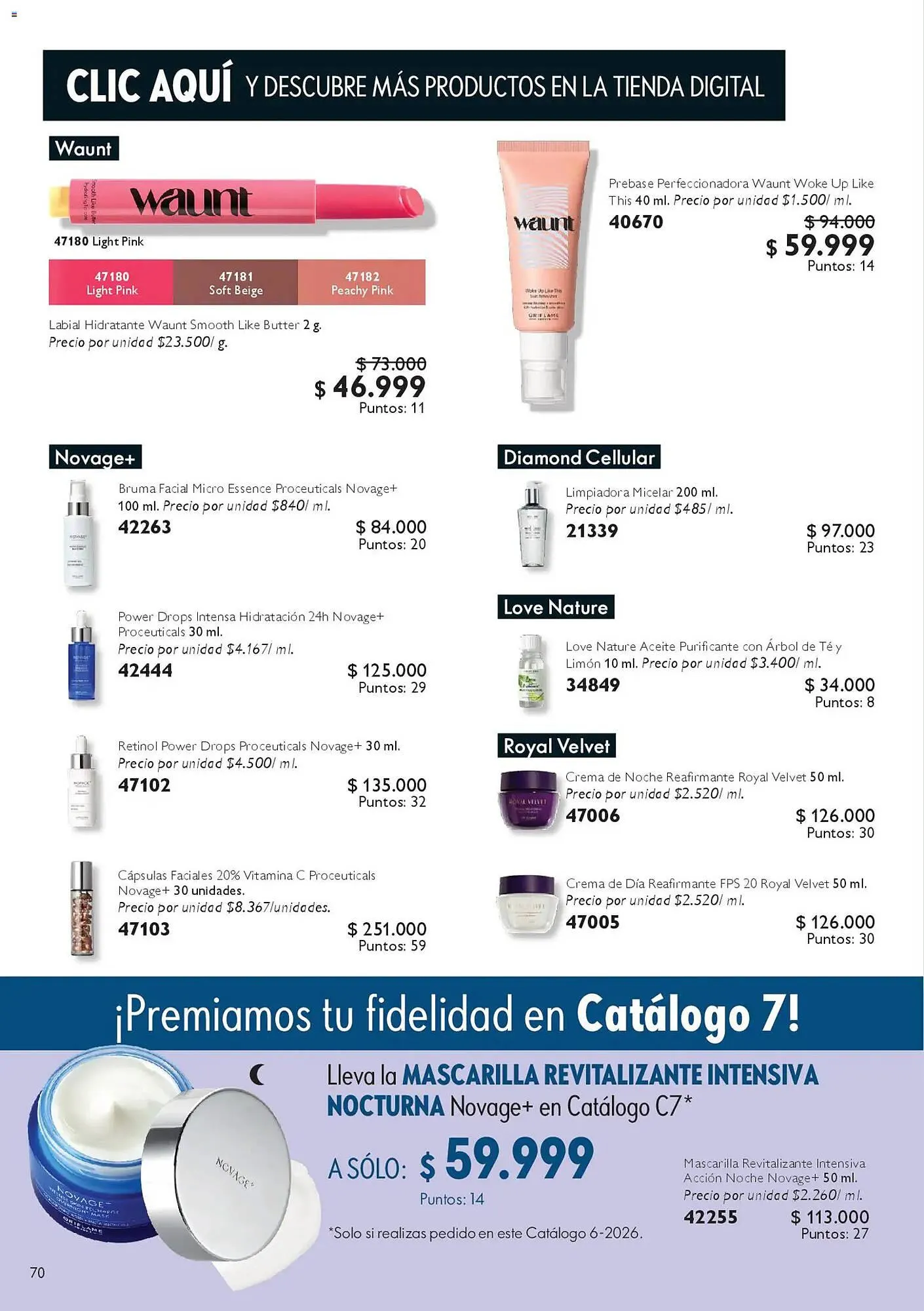 Catalogo de Catálogo Oriflame 18 de abril al 9 de mayo 2026 - Pag 70
