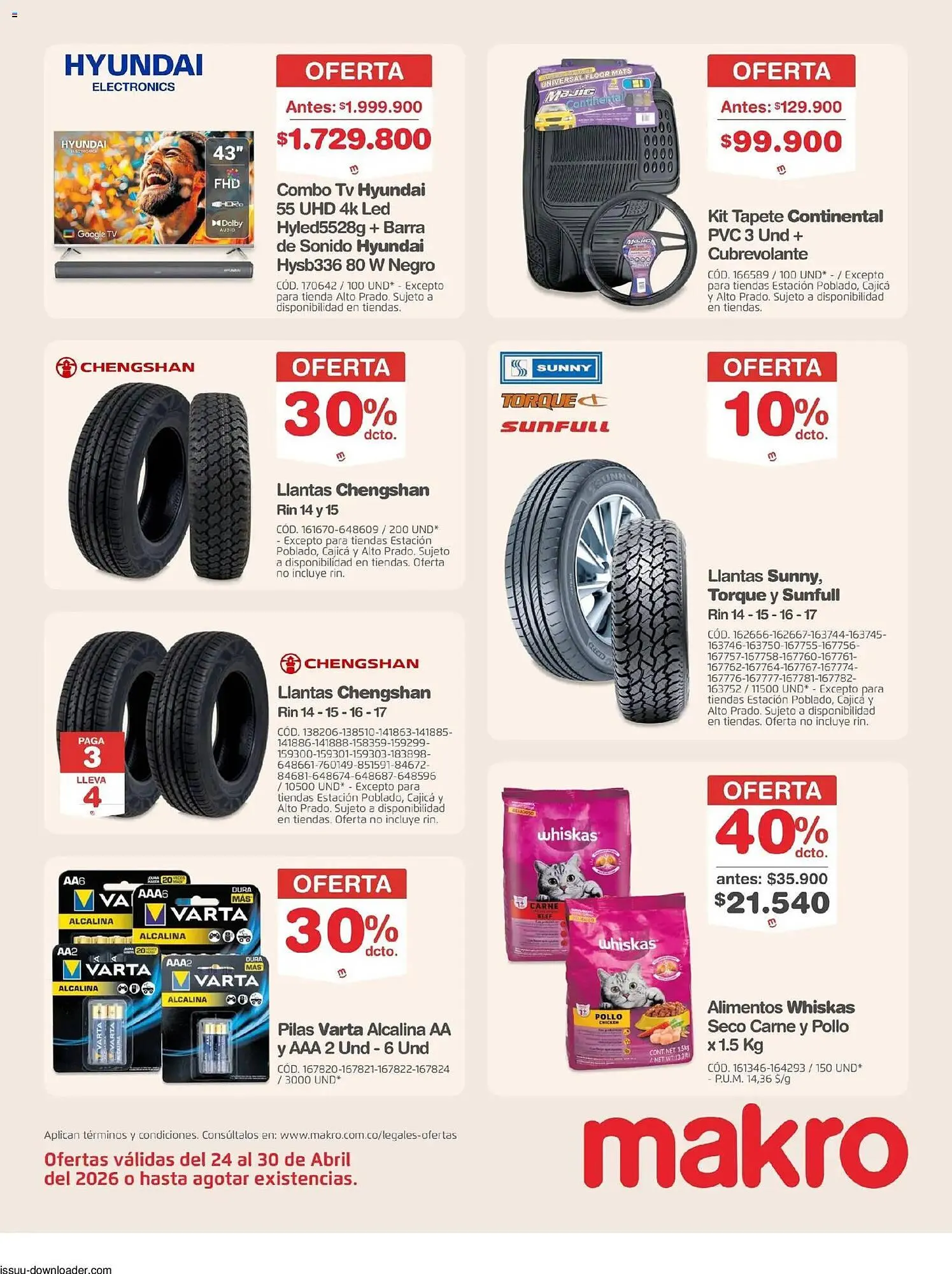 Catalogo de Catálogo Makro 24 de abril al 30 de abril 2026 - Pag 32