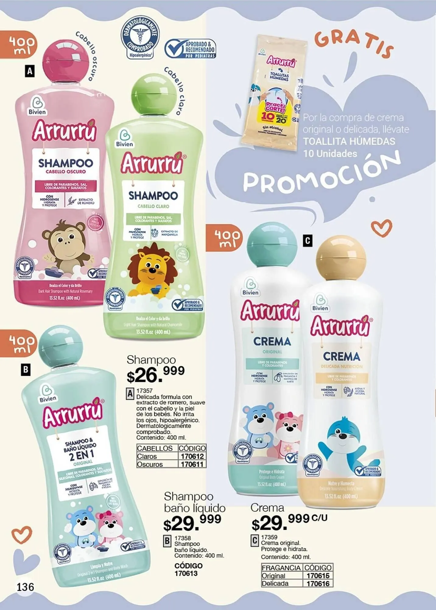 Catalogo de Catálogo Juana Bonita 26 de marzo al 31 de marzo 2025 - Pag 136