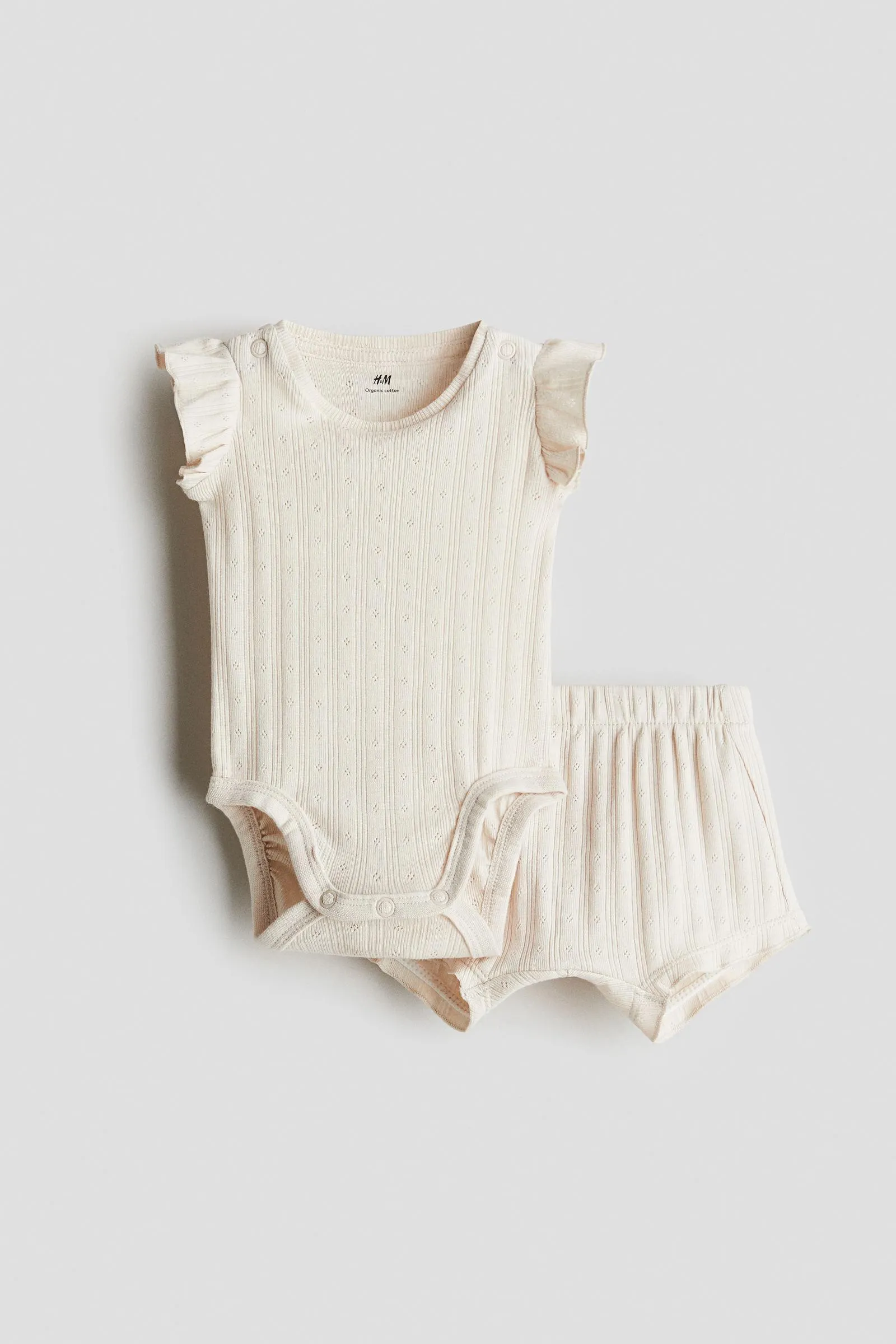 Conjunto de 2 piezas en algodón