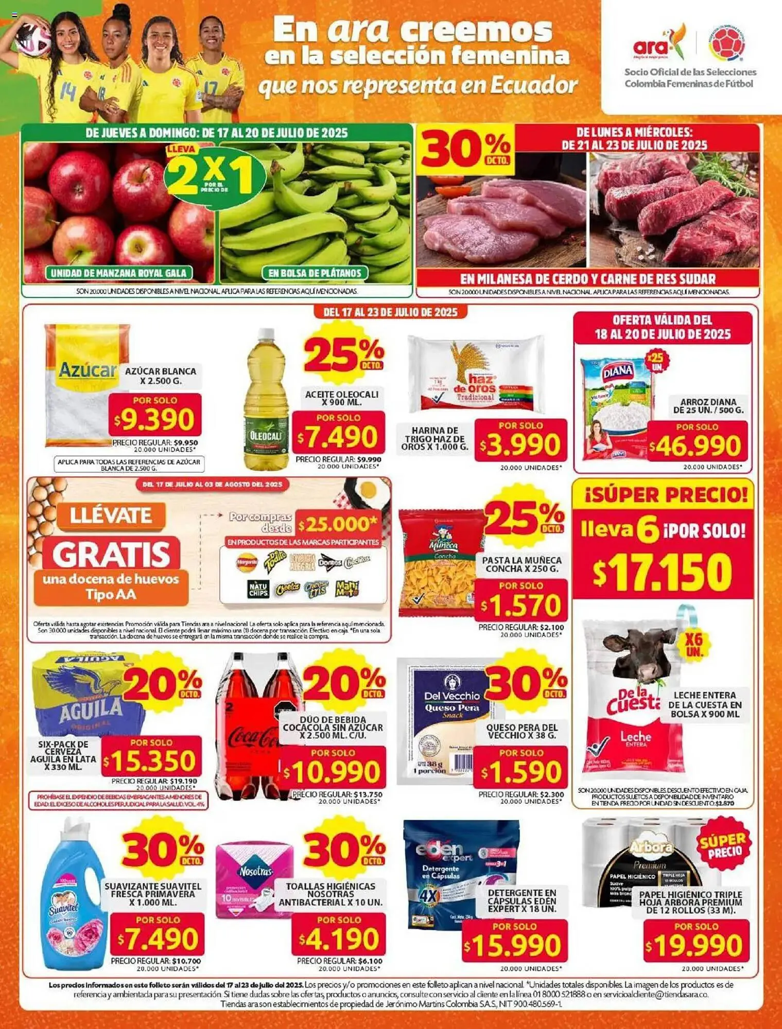 Catalogo de Catálogo Ara 17 de julio al 24 de julio 2025 - Pag 1