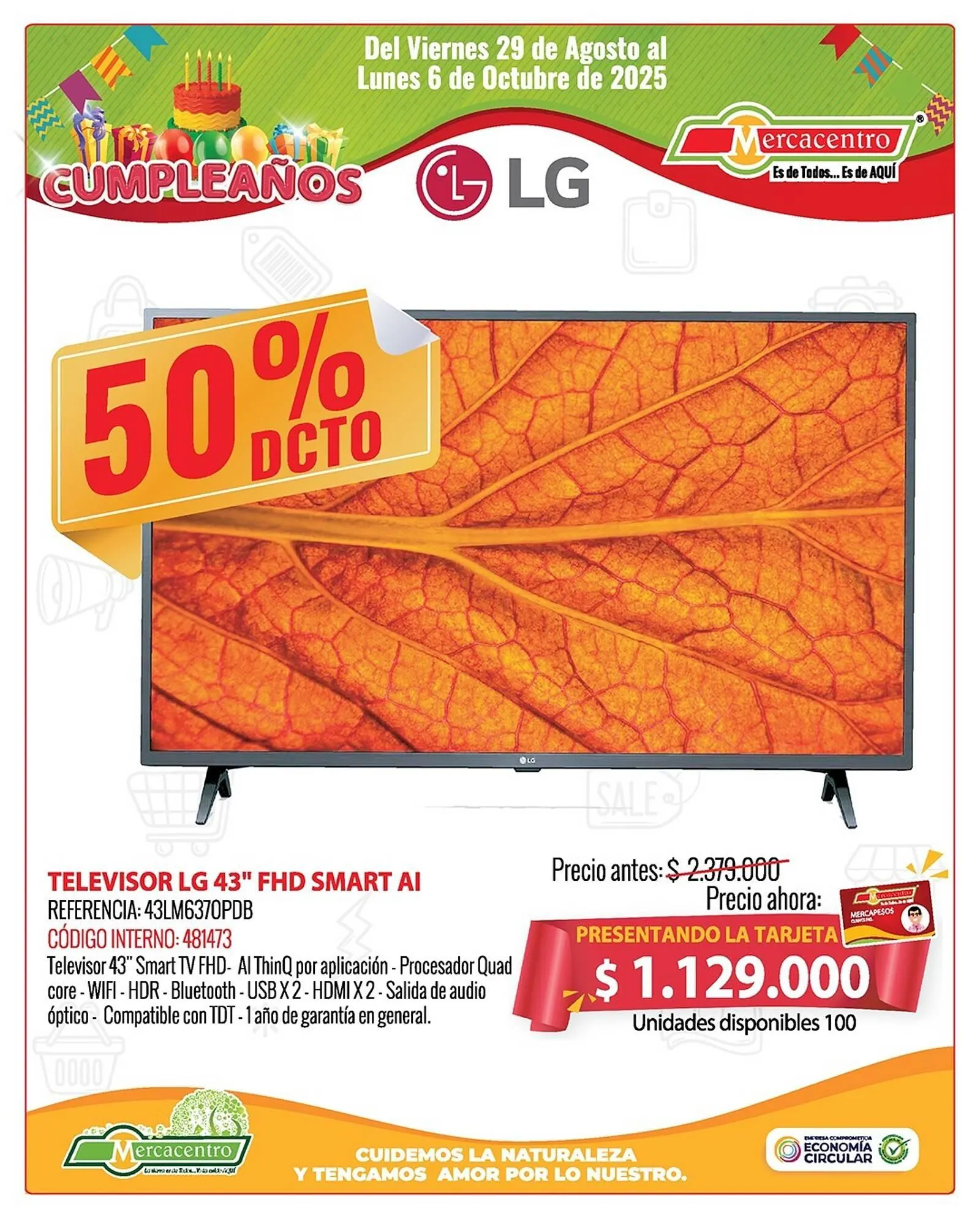 Catalogo de Catálogo MercaCentro 29 de agosto al 6 de octubre 2025 - Pag 1