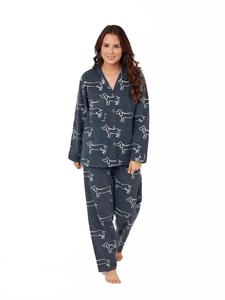 DANIELA PERRO SALCHICHA AZUL LIVIANO