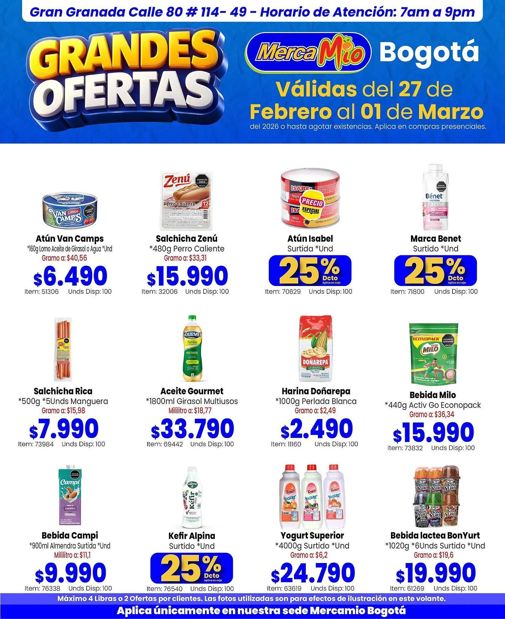 Catalogo de Catálogo MercaTodo 27 de febrero al 1 de marzo 2026 - Pag 4
