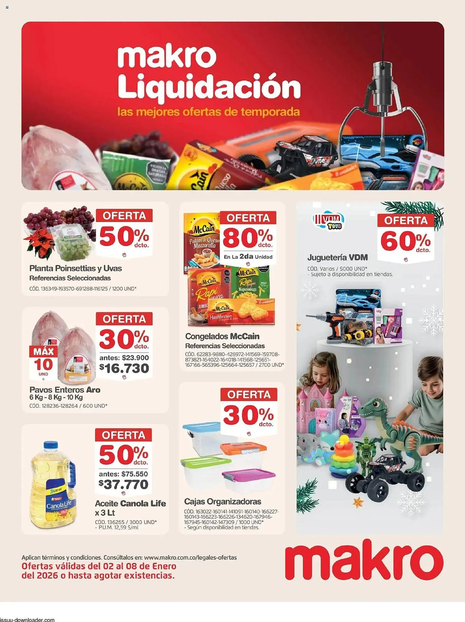 Catalogo de Catálogo Makro 2 de enero al 8 de enero 2026 - Pag 1