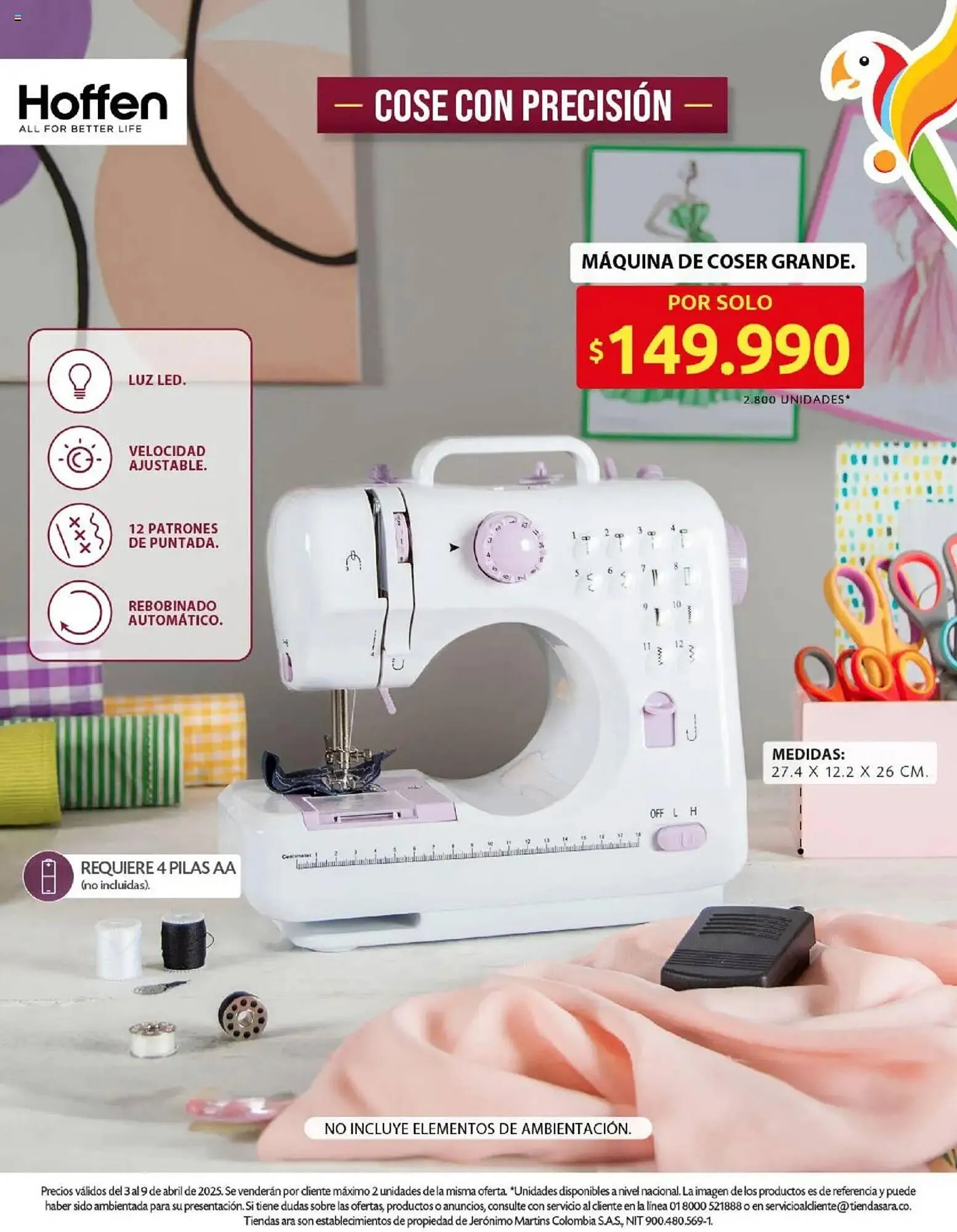 Catalogo de Catálogo Ara 3 de abril al 9 de abril 2025 - Pag 15