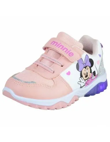 Zapatos casuales con diseño de Minnie para niña pequeña