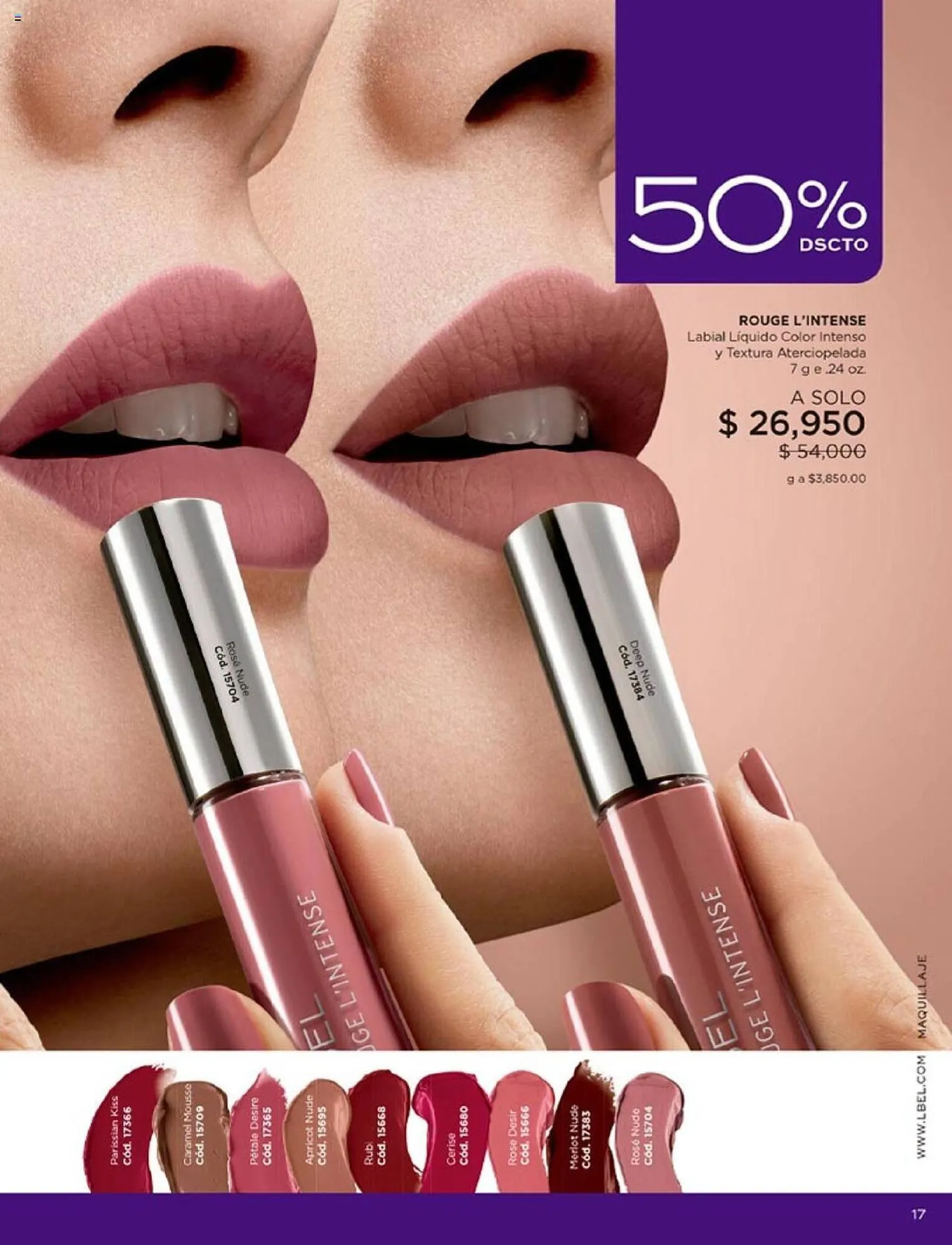 Catalogo de Catálogo L'bel 7 de julio al 28 de julio 2023 - Pag 17