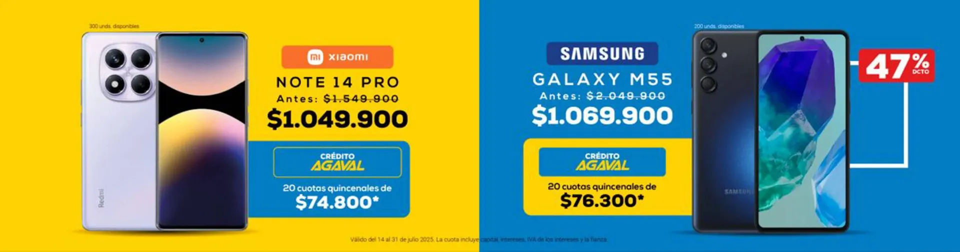 Catalogo de Catálogo Agaval 23 de julio al 31 de julio 2025 - Pag 1