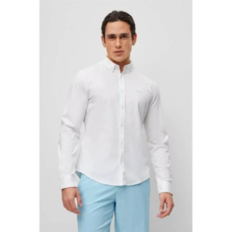 Camisa para hombre HUGO BOSS White.