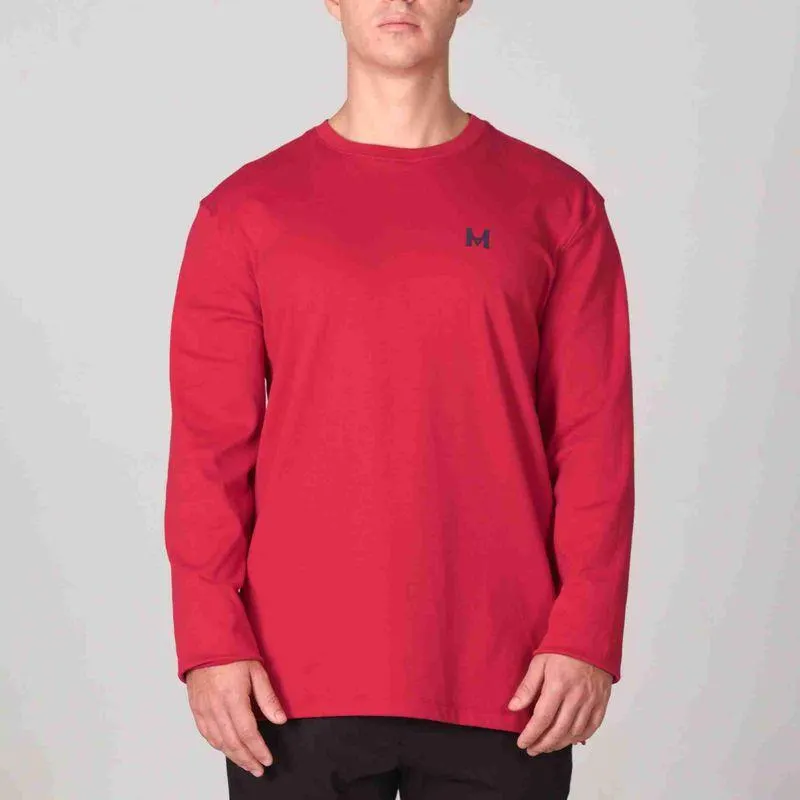 Camiseta manga larga rojo Tierra Arriba