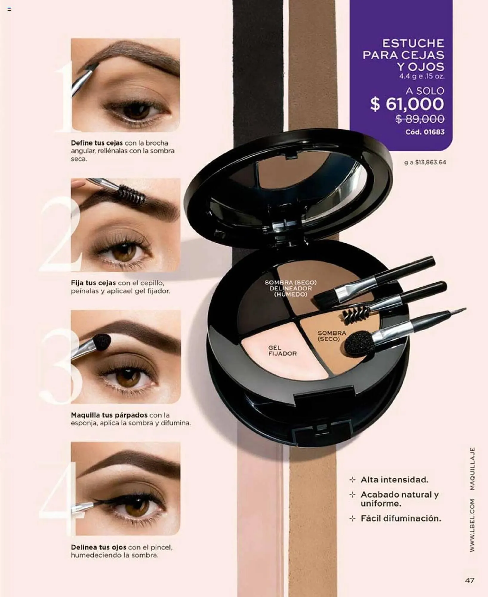 Catalogo de Catálogo L'bel 12 de septiembre al 2 de octubre 2023 - Pag 47