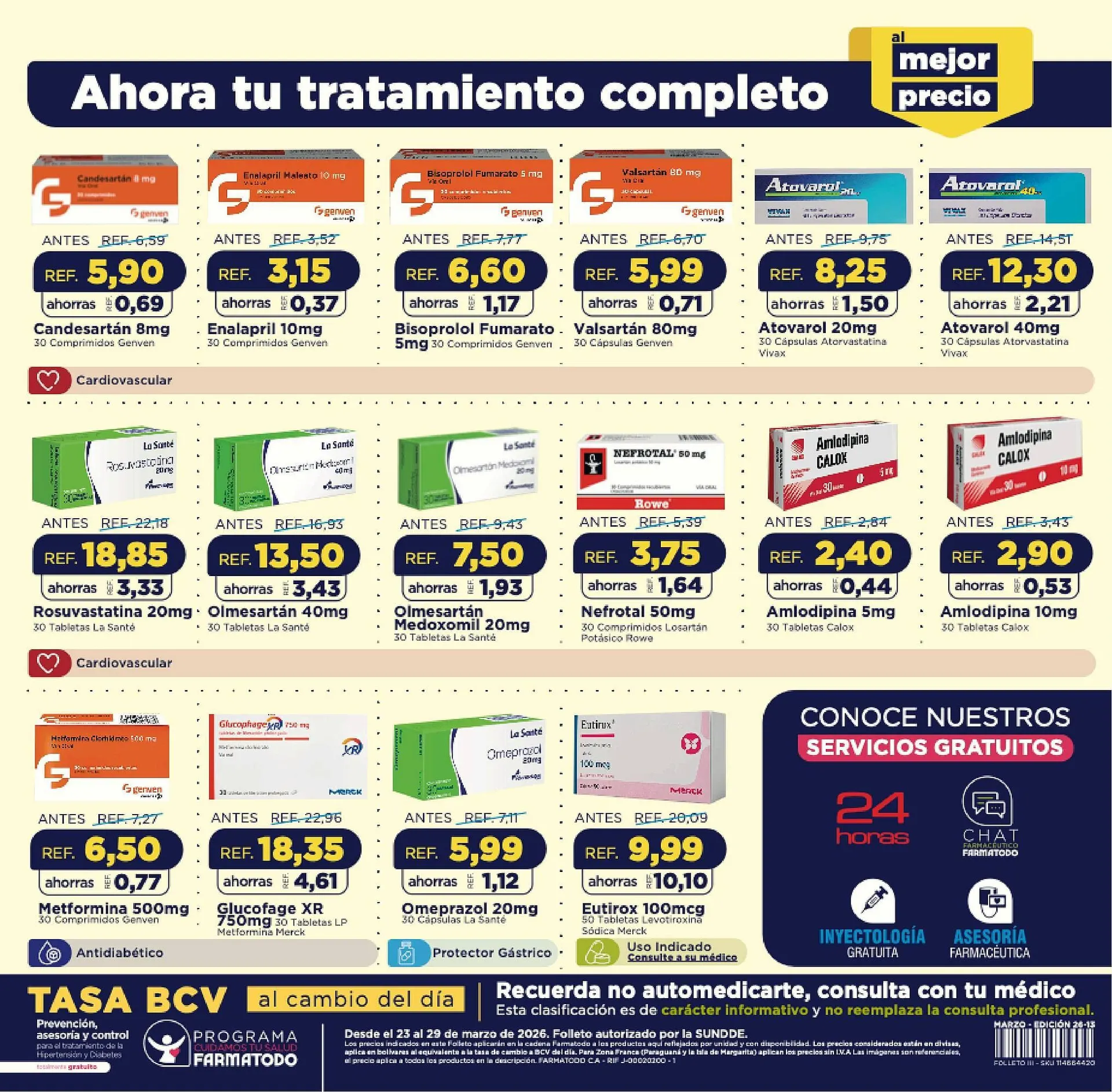 Catalogo de Catálogo FarmaTodo 23 de marzo al 29 de marzo 2026 - Pag 12