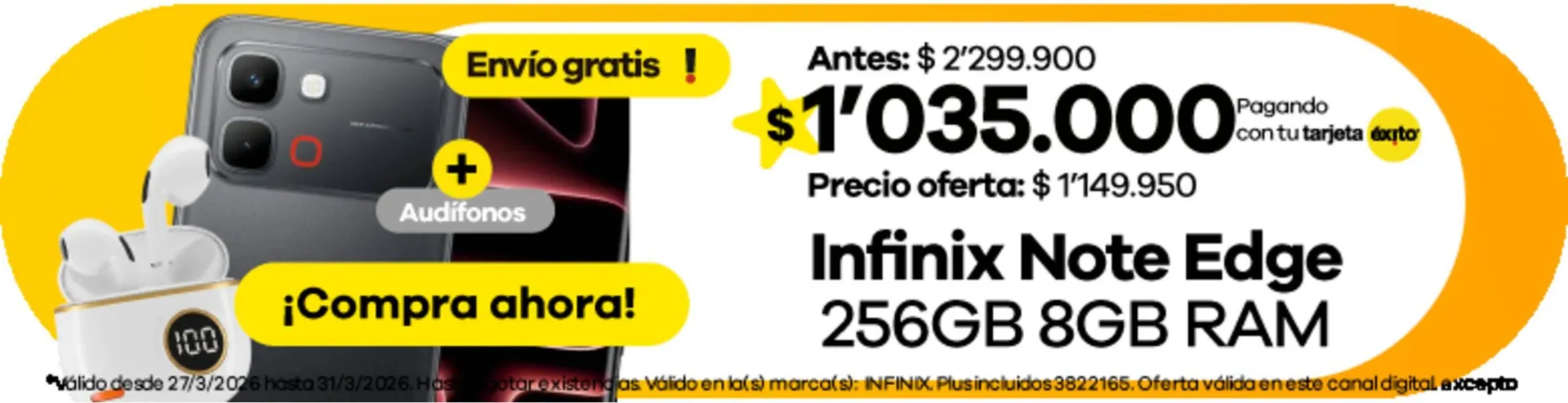 Catalogo de Catálogo Éxito 29 de marzo al 12 de abril 2026 - Pag 10