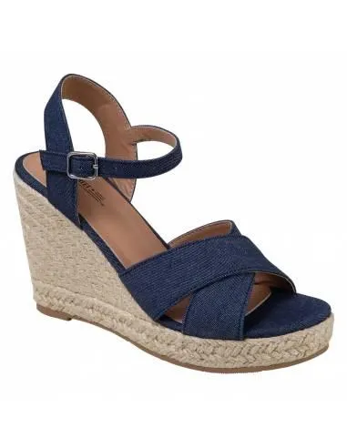 Sandalias Dollie con taco tipo cuña para mujer