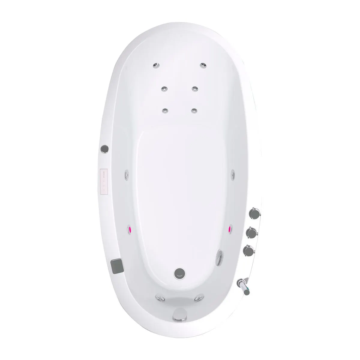 Hidromasaje Cataluña Isla 170x90 Blanco