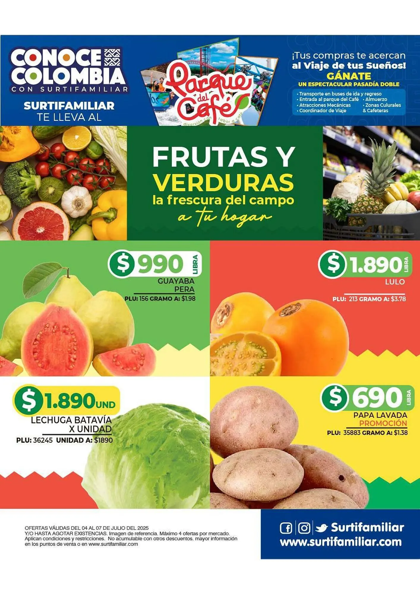 Catalogo de Catálogo Surtifamiliar 4 de julio al 7 de julio 2025 - Pag 14