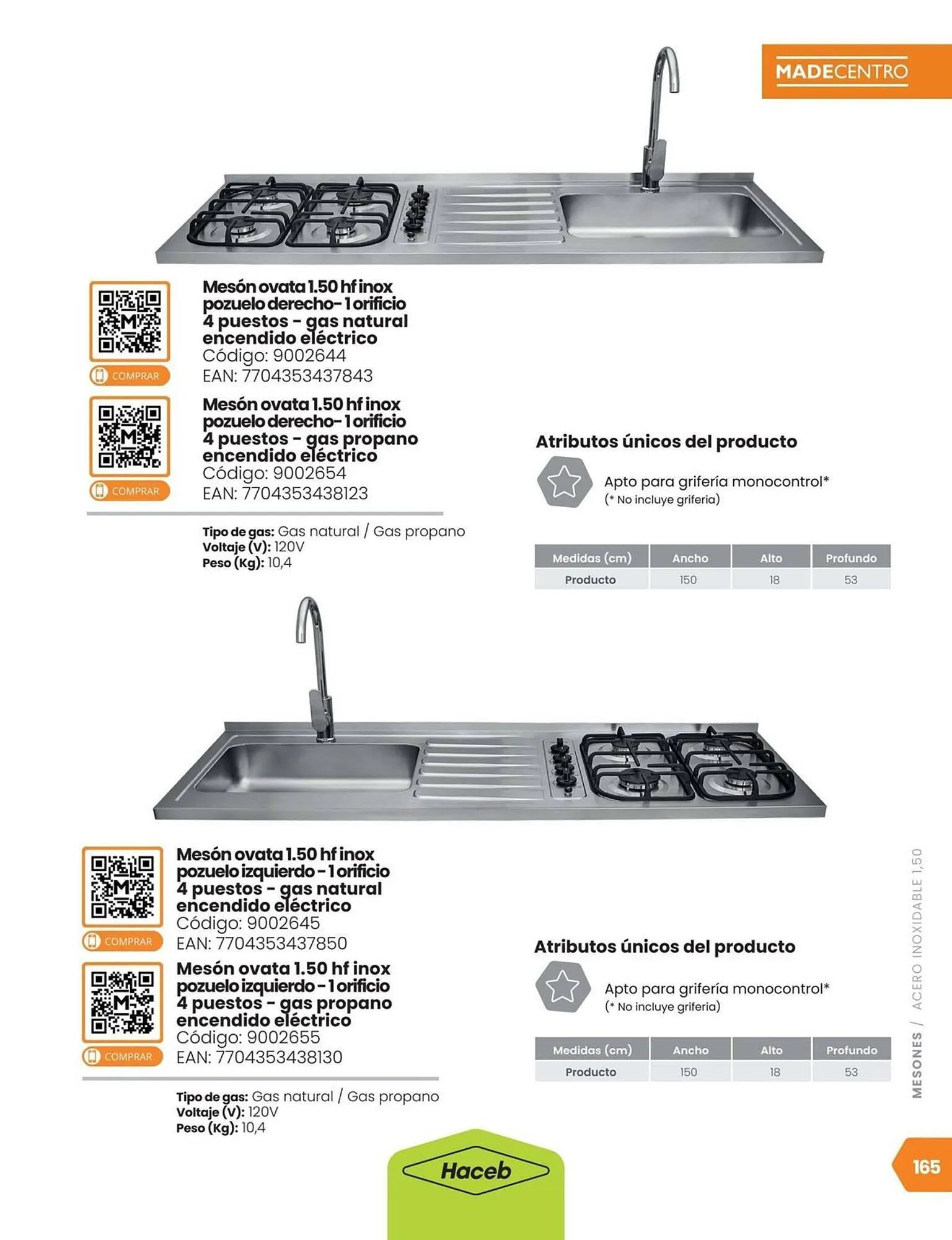 Catalogo de Catálogo Madecentro 12 de mayo al 31 de mayo 2026 - Pag 165