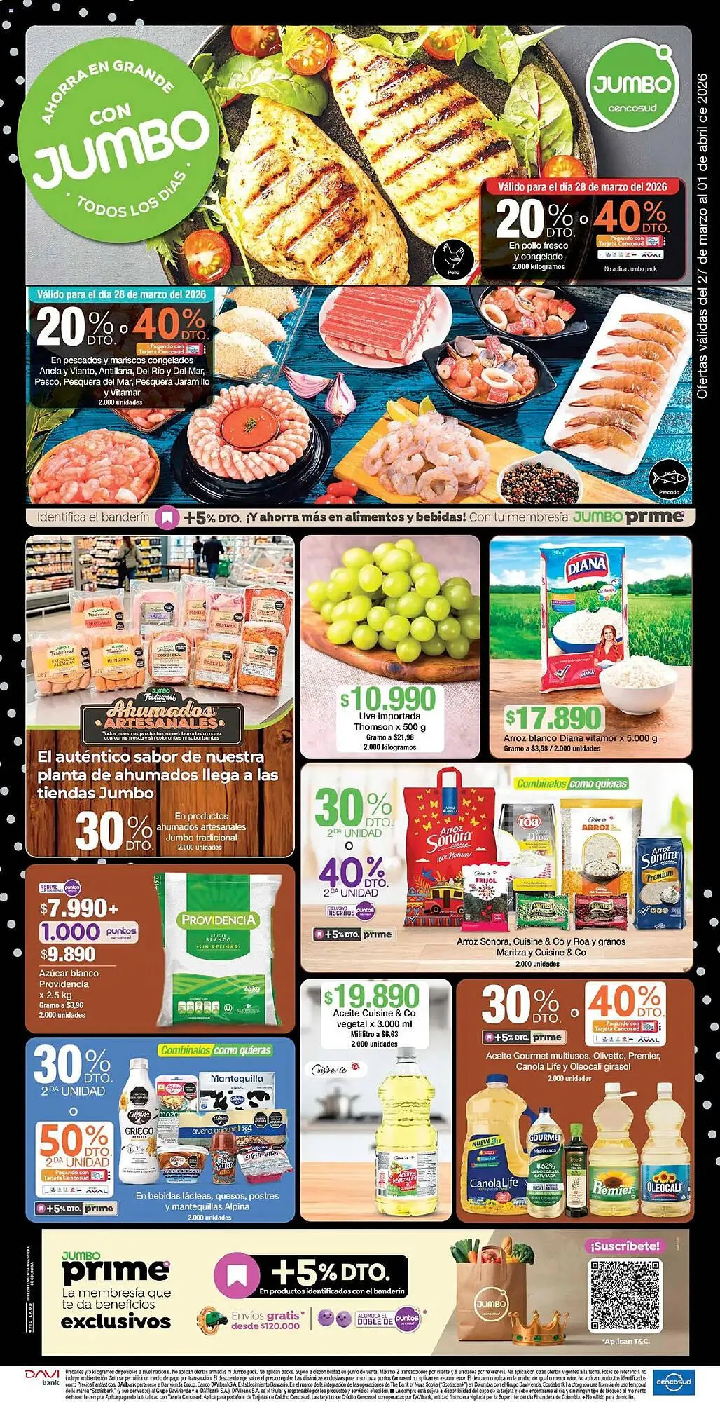 Catalogo de Catálogo Jumbo 28 de marzo al 2 de abril 2026 - Pag 1