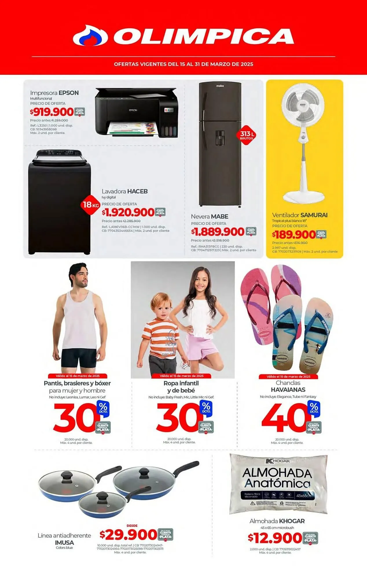 Catalogo de Catálogo Olímpica 13 de marzo al 31 de marzo 2025 - Pag 8