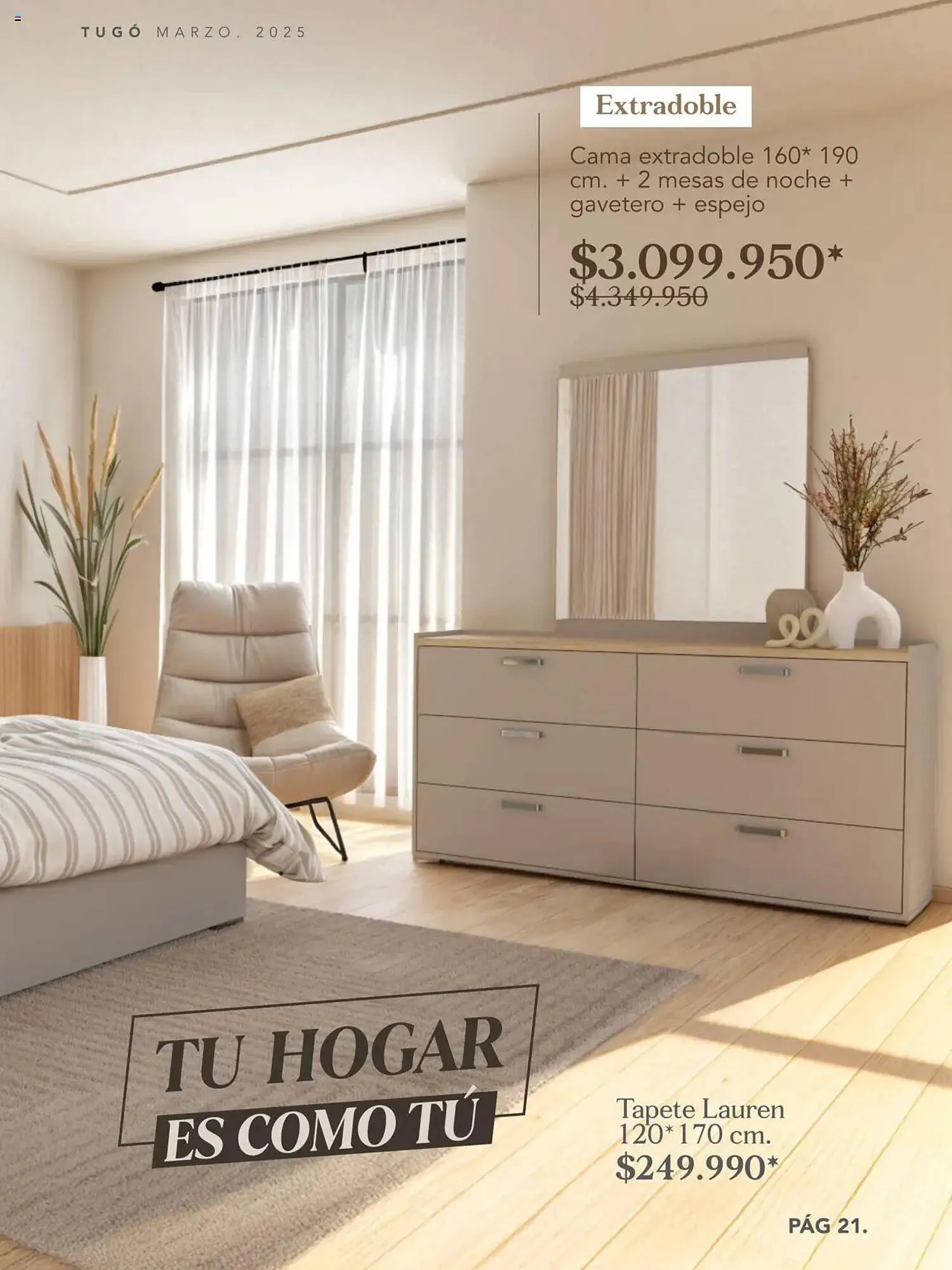 Catalogo de Catálogo Tugó 3 de marzo al 2 de abril 2025 - Pag 21