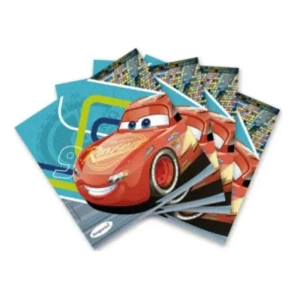 SERVILLETA DISEÑO CARS x16