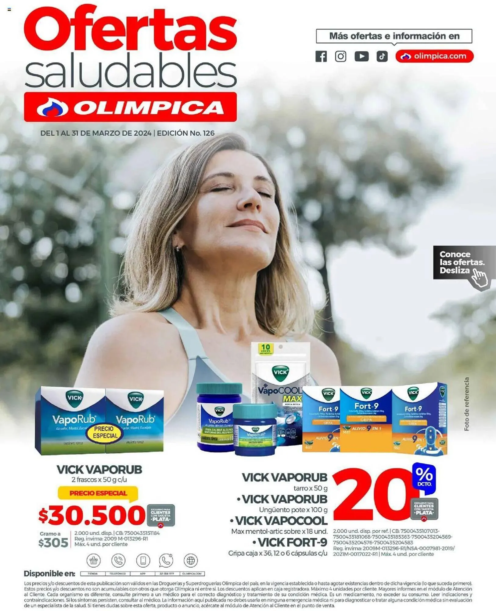 Catalogo de Catálogo Olímpica 1 de marzo al 31 de marzo 2024 - Pag 1