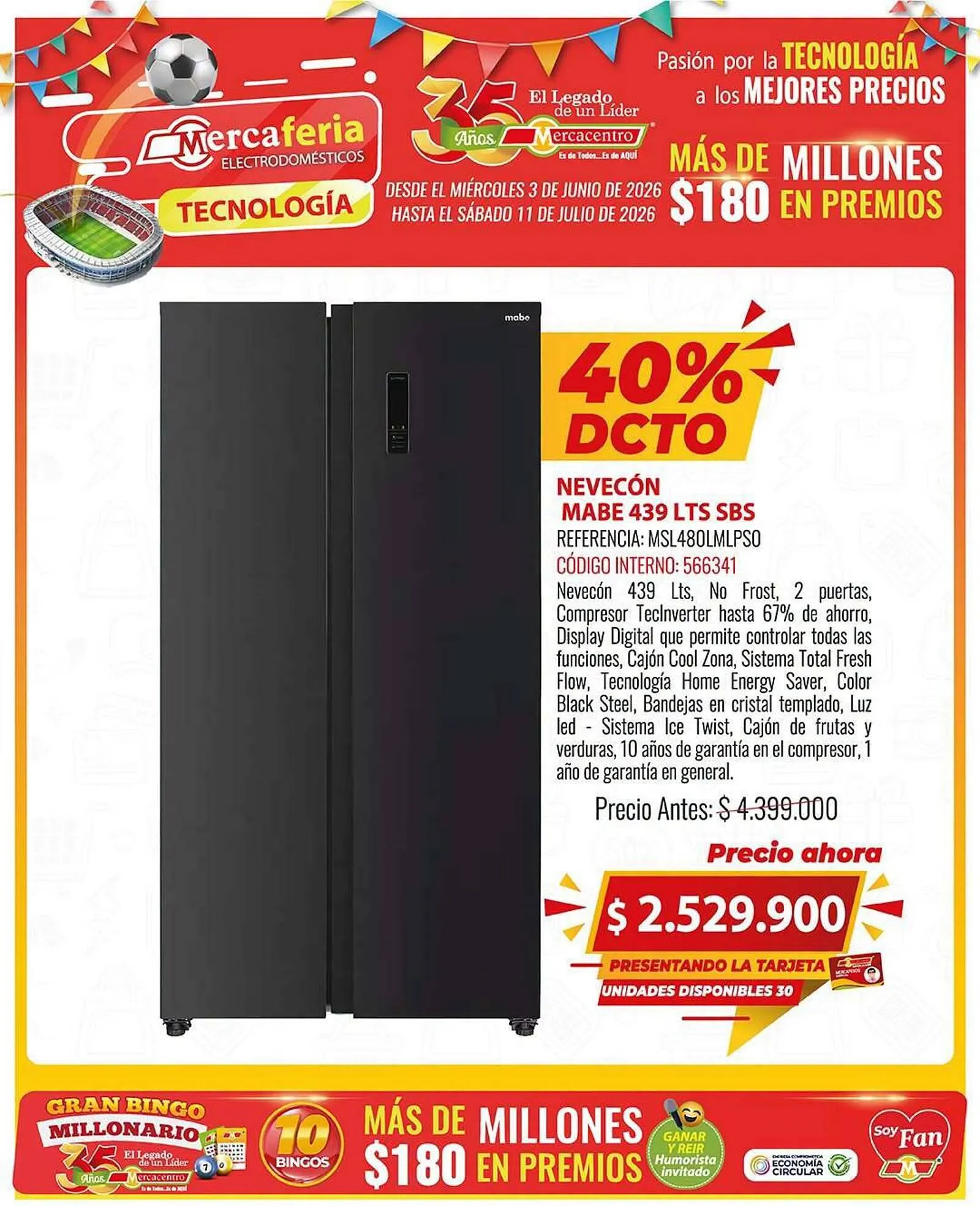 Catalogo de Catálogo MercaCentro 19 de junio al 25 de junio 2026 - Pag 1