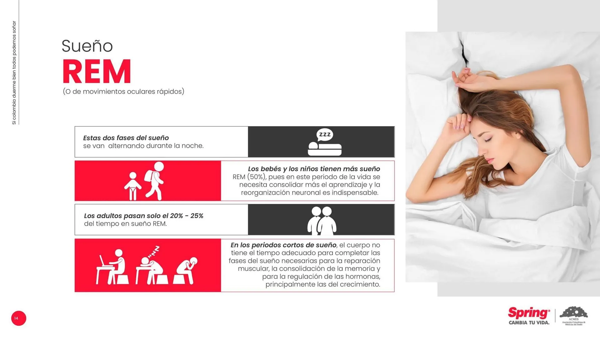 Catalogo de Catálogo Colchones Spring 3 de septiembre al 30 de septiembre 2025 - Pag 14