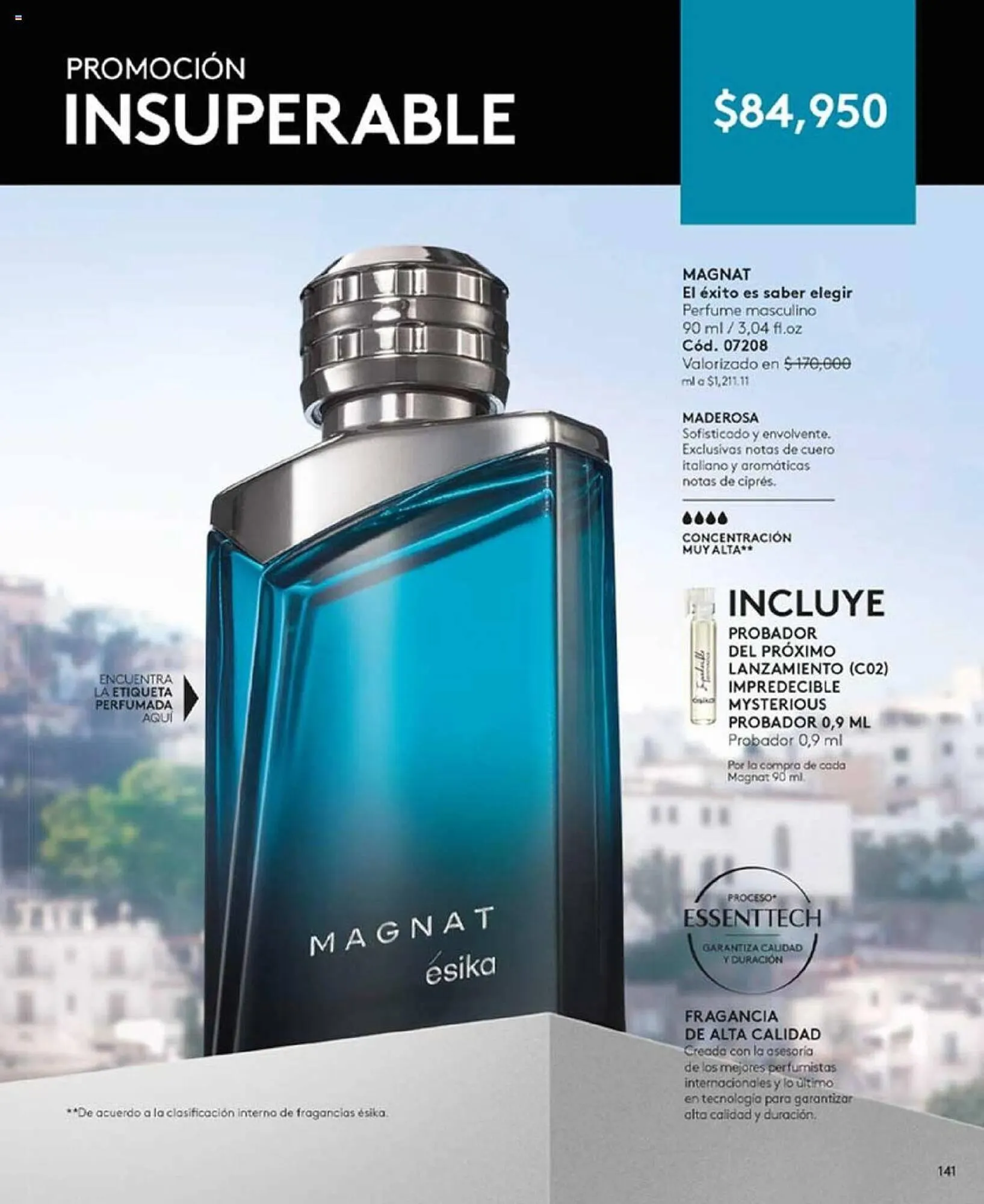 Catalogo de Catálogo Ésika 1 de enero al 31 de enero 2024 - Pag 141