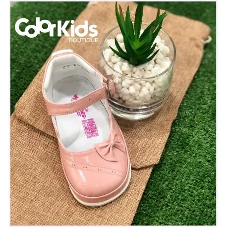 ZAPATOS NO TUERCE NINA REF 6880 ROSADO