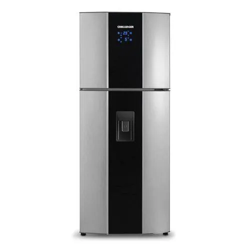 Nevera No Frost Challenger en Acero Inoxidable con Panel Digital 470 Litros Brutos - CR 470