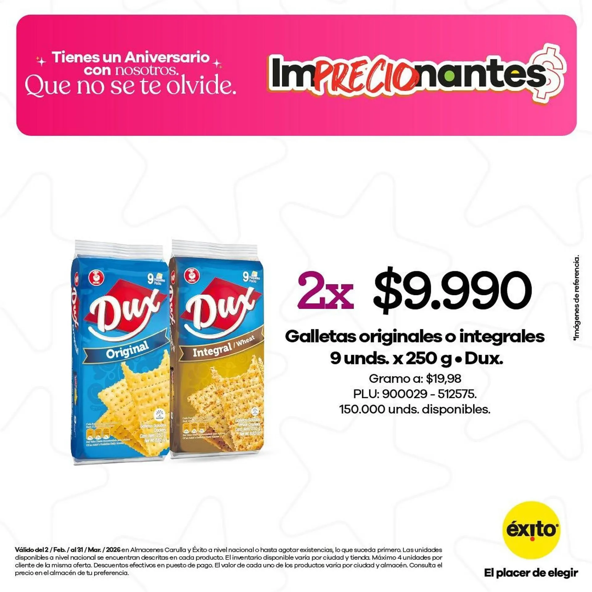 Catalogo de Catálogo Éxito 22 de febrero al 31 de marzo 2026 - Pag 4