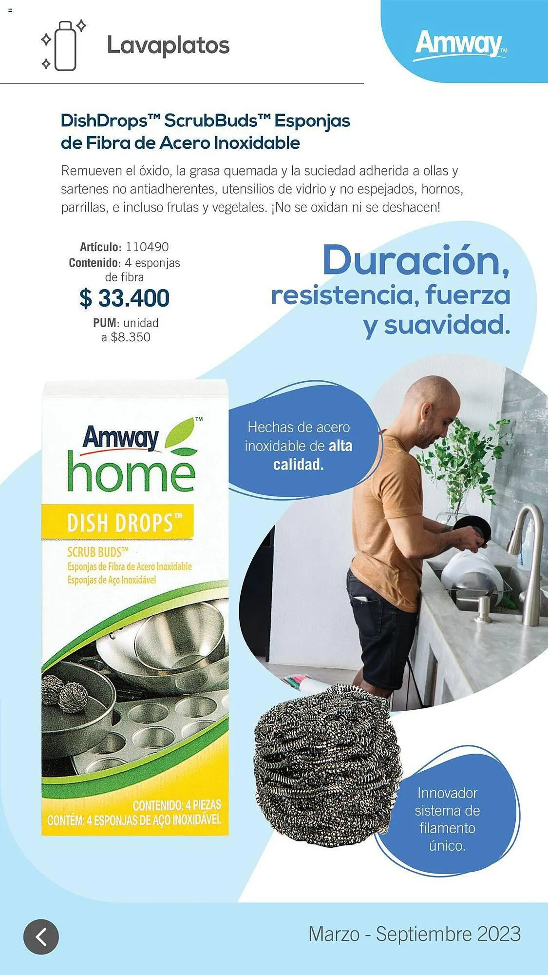 Catalogo de Catálogo Amway 31 de marzo al 1 de septiembre 2023 - Pag 18