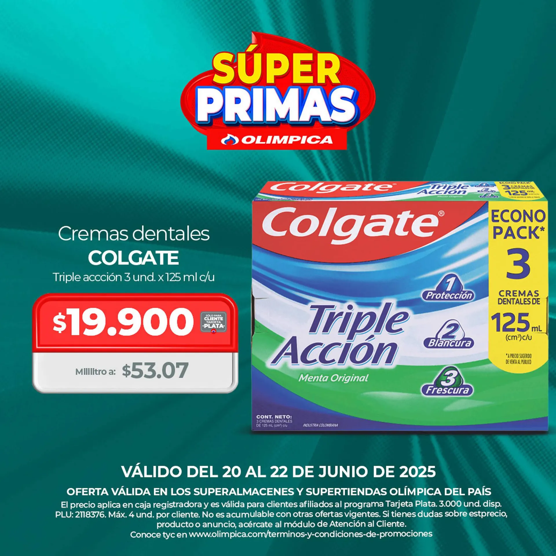 Catalogo de Catálogo Olímpica 19 de junio al 30 de junio 2025 - Pag 3