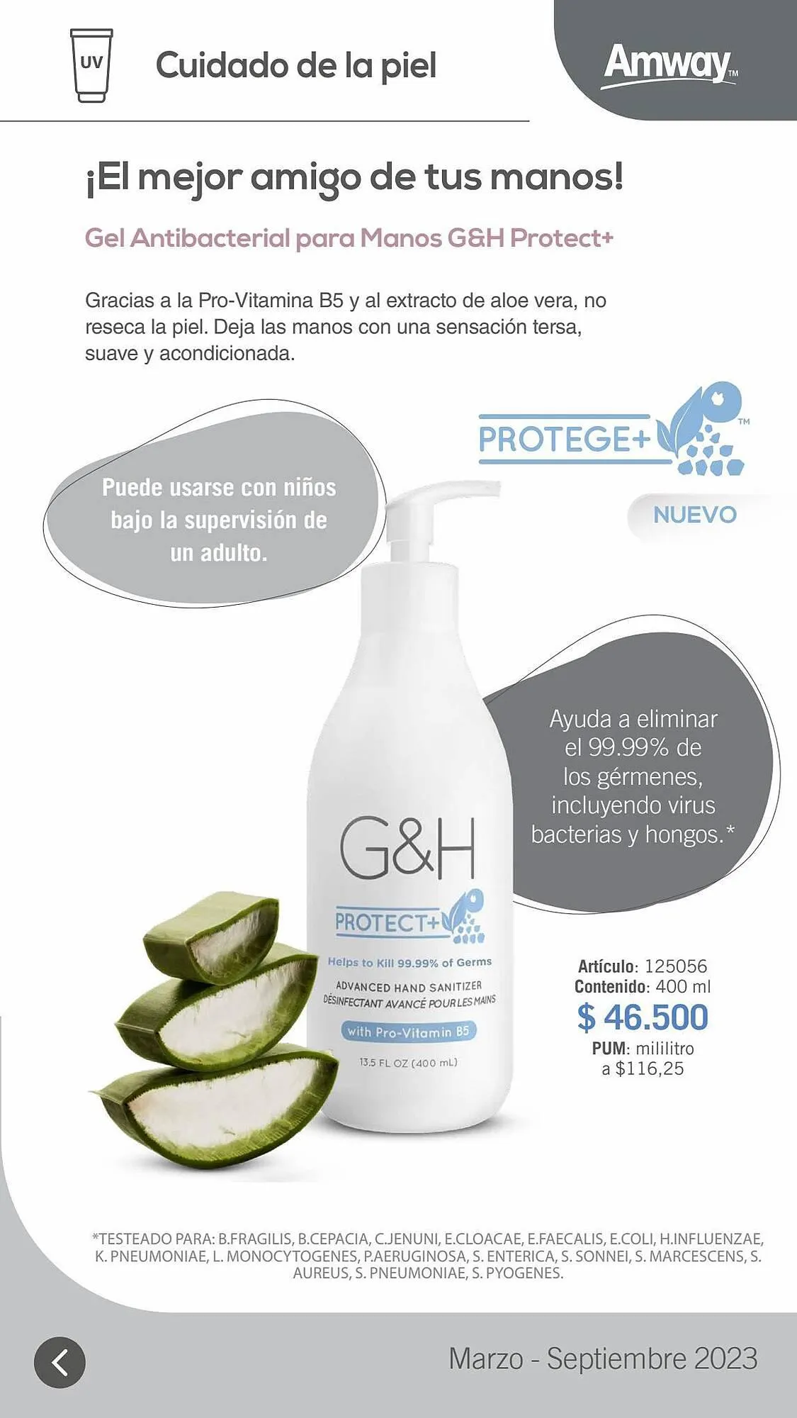 Catalogo de Catálogo Amway 14 de septiembre al 30 de septiembre 2023 - Pag 15