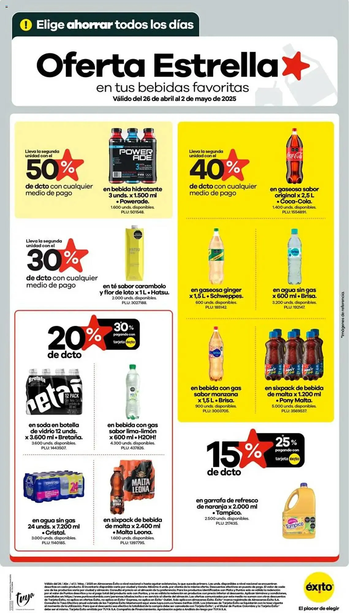 Catalogo de Catálogo Éxito 26 de abril al 2 de mayo 2025 - Pag 3