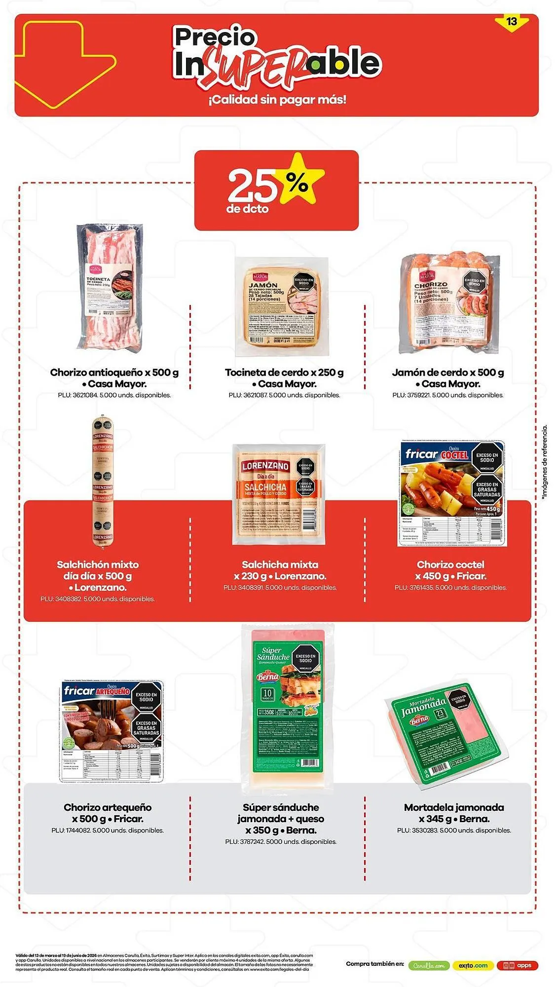 Catalogo de Catálogo Carulla 17 de marzo al 19 de junio 2026 - Pag 4