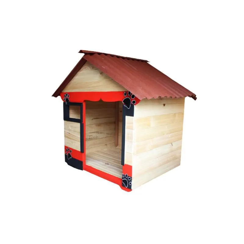Casa Para Perro ExtraJumbo Roja Desarmable- Maospets