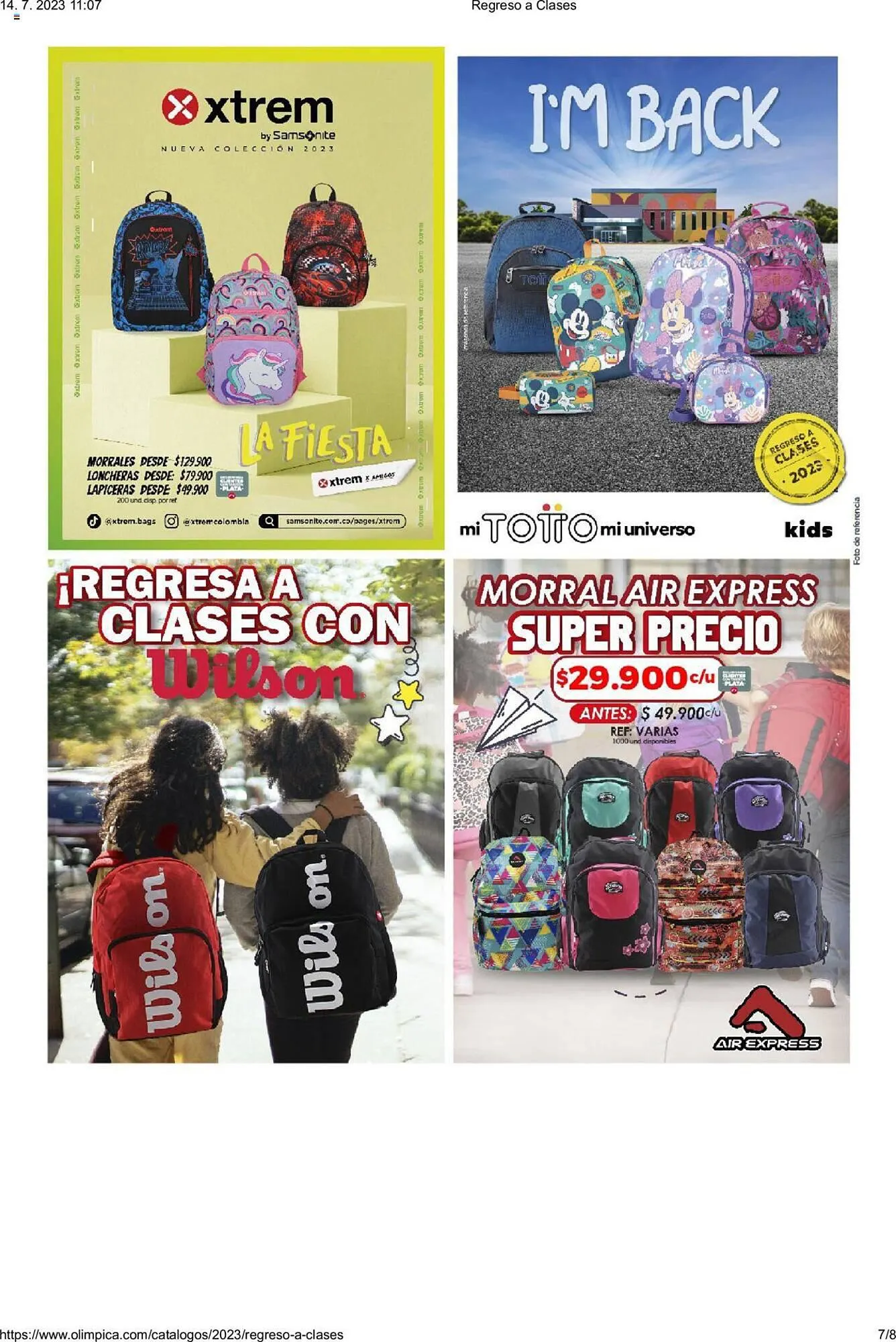 Catalogo de Catálogo Olímpica 14 de julio al 15 de agosto 2023 - Pag 7