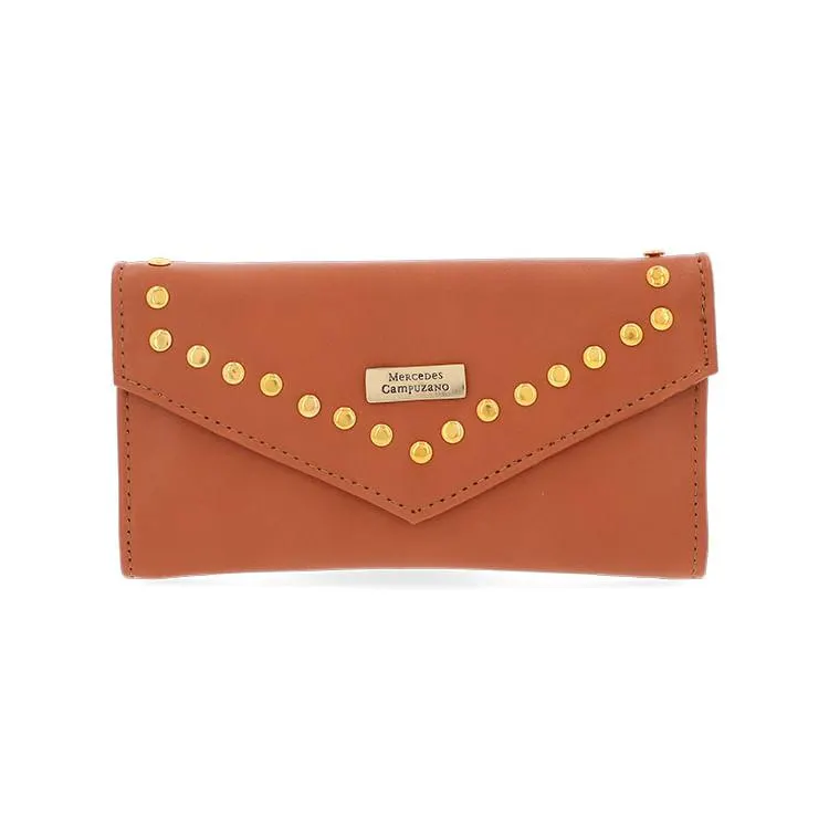 Billetera beige para mujer olivia