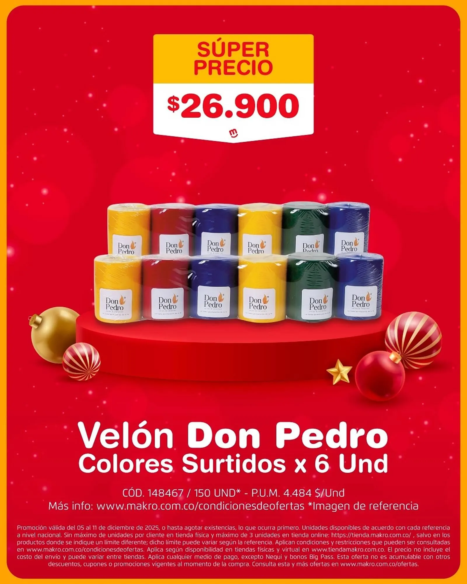 Catalogo de Catálogo Makro 8 de diciembre al 11 de diciembre 2025 - Pag 3