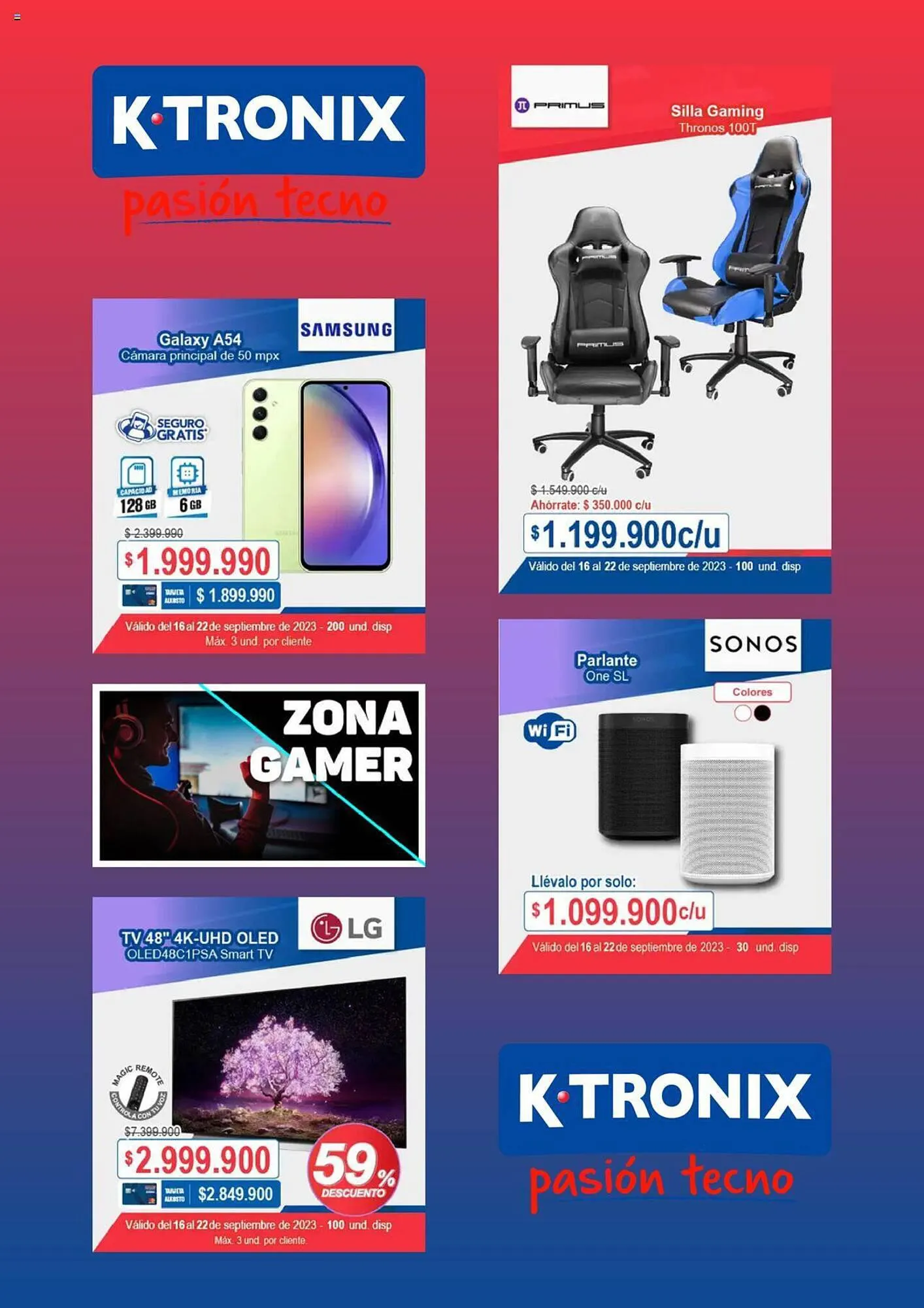 Catalogo de Catálogo Ktronix 16 de septiembre al 22 de septiembre 2023 - Pag 4
