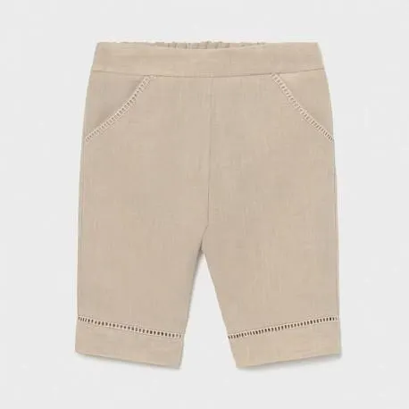 PANTALON CROPPED LINO NIÑA BABY MAYORAL REF 1574