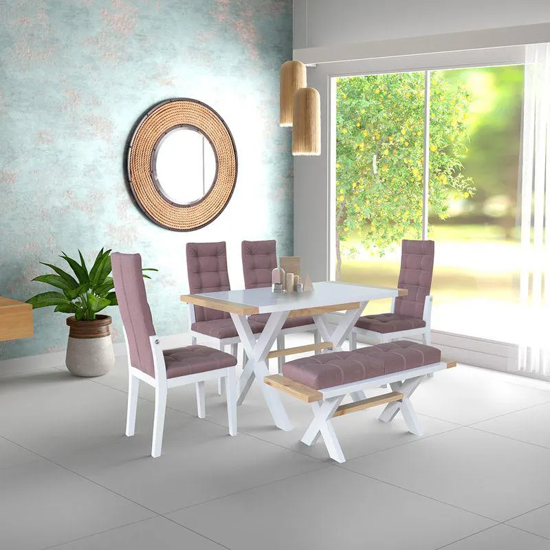 COMEDOR IBG AMATISTA + BANCA LILA