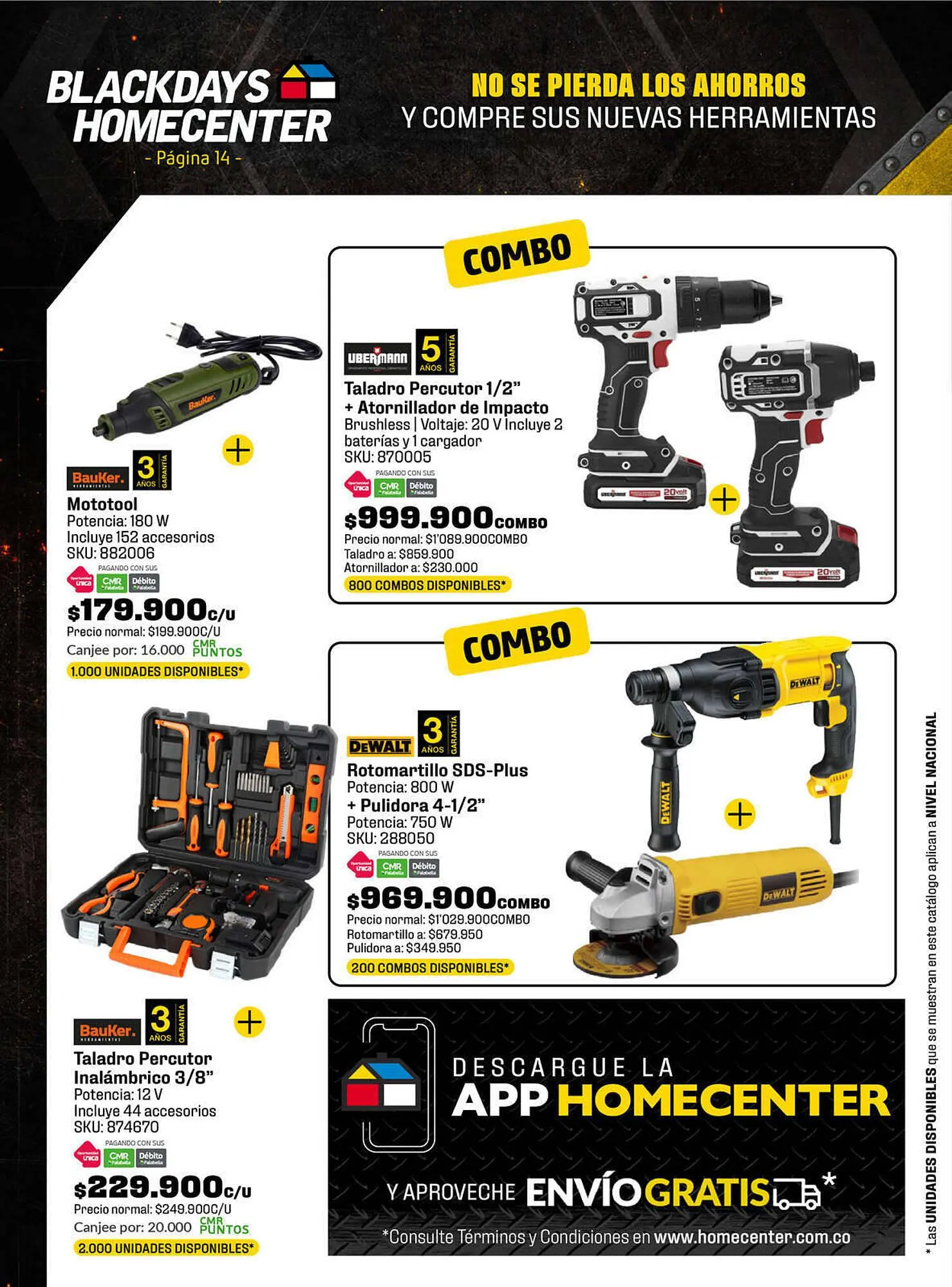 Catalogo de Catálogo Homecenter 10 de noviembre al 4 de diciembre 2023 - Pag 14