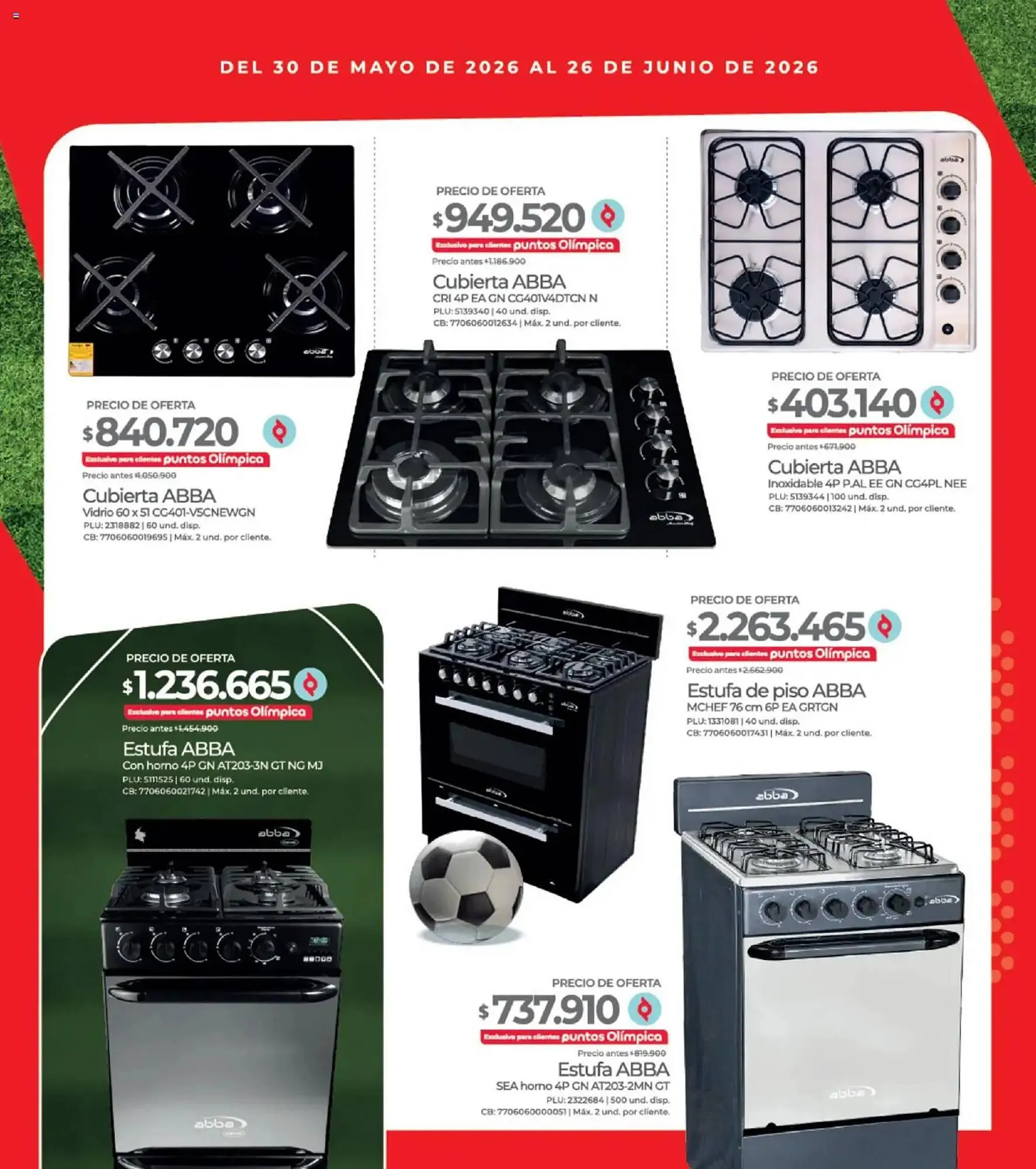 Catalogo de Catálogo Olímpica 30 de mayo al 26 de junio 2026 - Pag 18